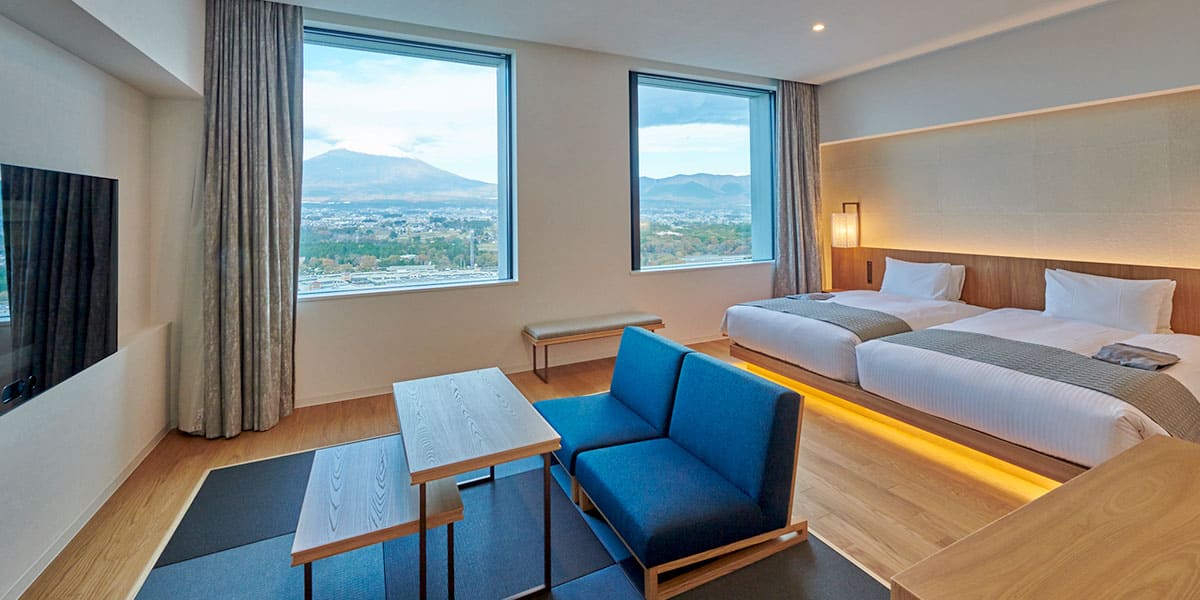 Fuji view Deluxe Twin Room