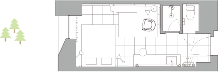 ファッションルーム 間取り図